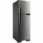 Geladeira Brastemp Frost Free Duplex 375L Inox com Compartimento Extrafrio Fresh Zone BRM44H